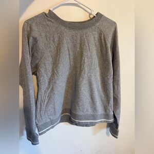 La Ligne Gray Crewneck Top